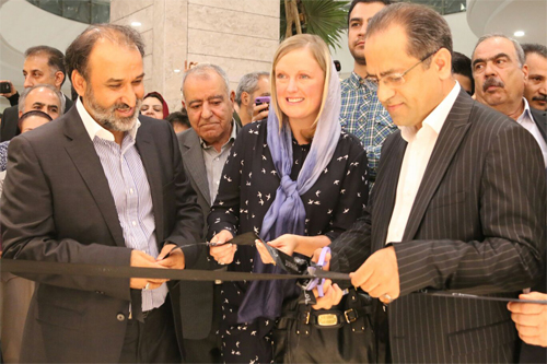 Opening times ( زمان افتتاحیه )  isfahan shopping complex & iran shopping mall