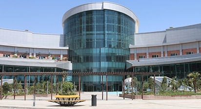 plaza at iran shopping mall, city center