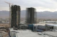 Office and residential tower at iran shopping mall, city center