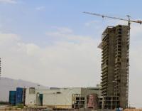 A view of the hotel and the complex at iran shopping center, city center