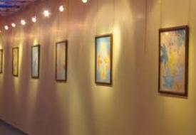 Collage Wood Works at Isfahan City Centre Gallery